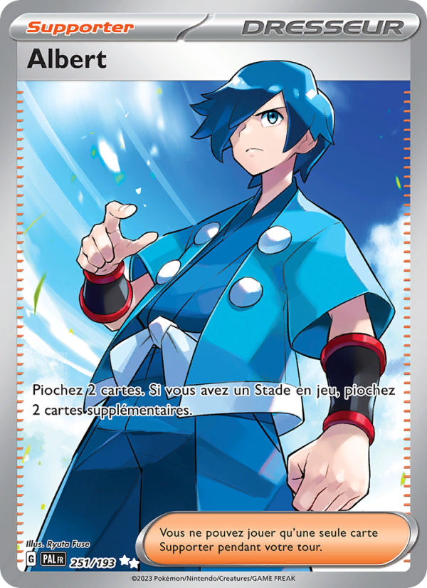 Albert 251 — Paldea Evolved (French Pokémon TCG card)