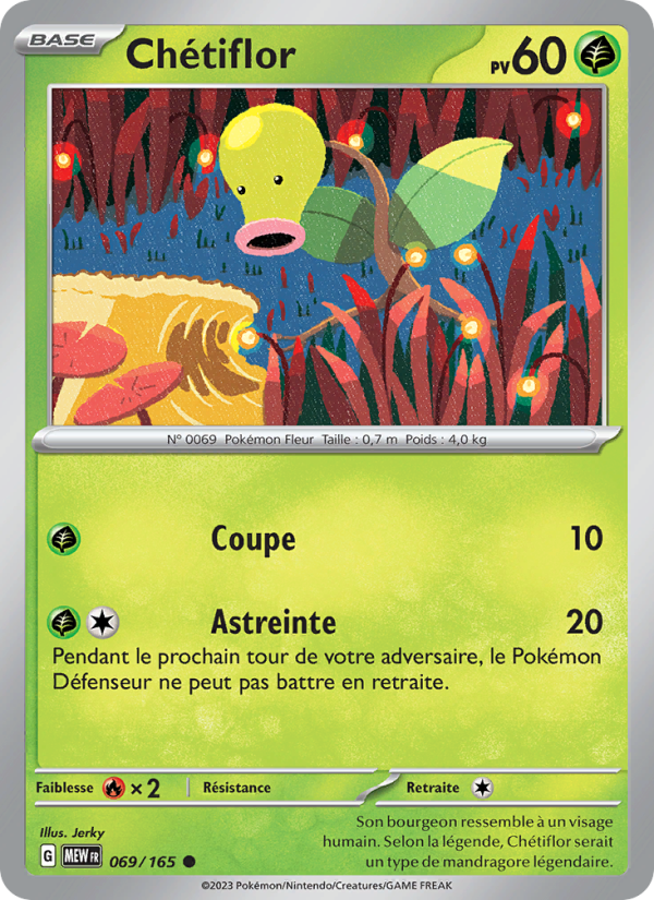 Chétiflor 069 — 151 (French Pokémon TCG card)