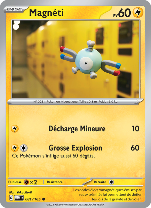 Magnéti 081 — 151 (French Pokémon TCG card)