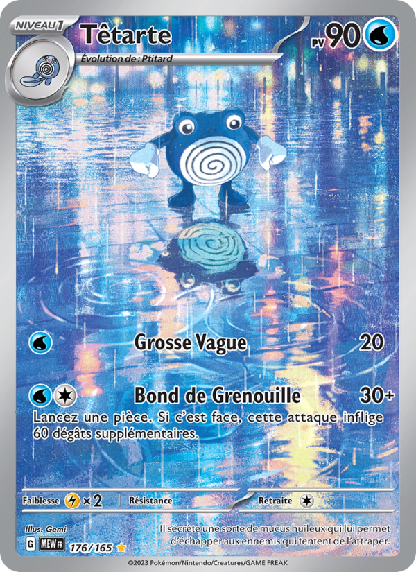 Têtarte 176 — 151 (French Pokémon TCG card)
