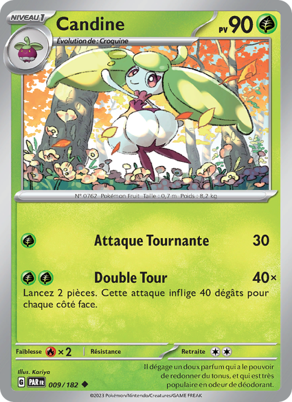 Candine 009 — Paradox Rift (French Pokémon TCG card)