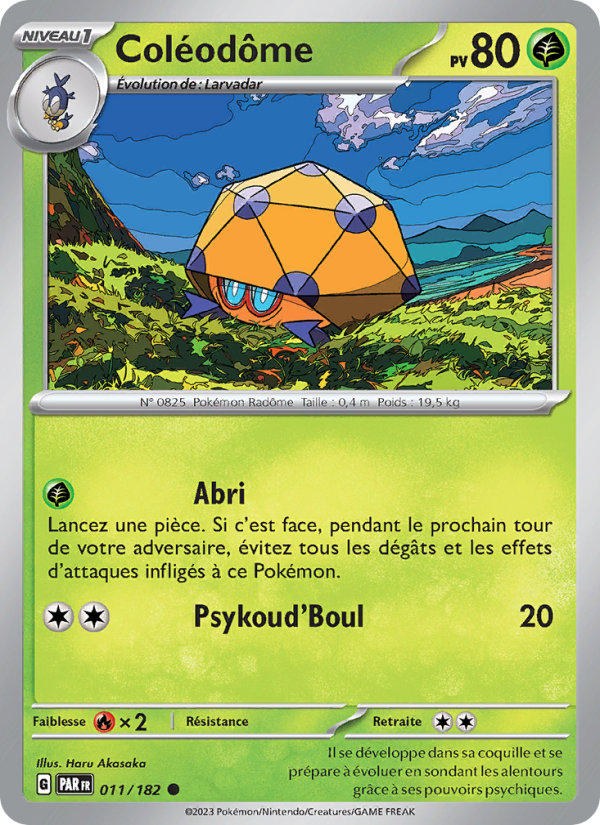 Coléodôme 011 — Paradox Rift (French Pokémon TCG card)