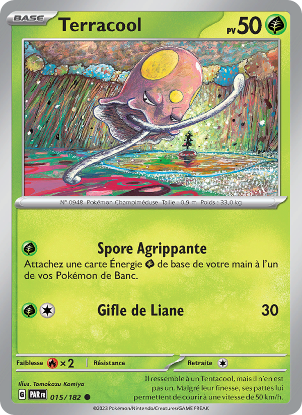 Terracool 015 — Paradox Rift (French Pokémon TCG card)
