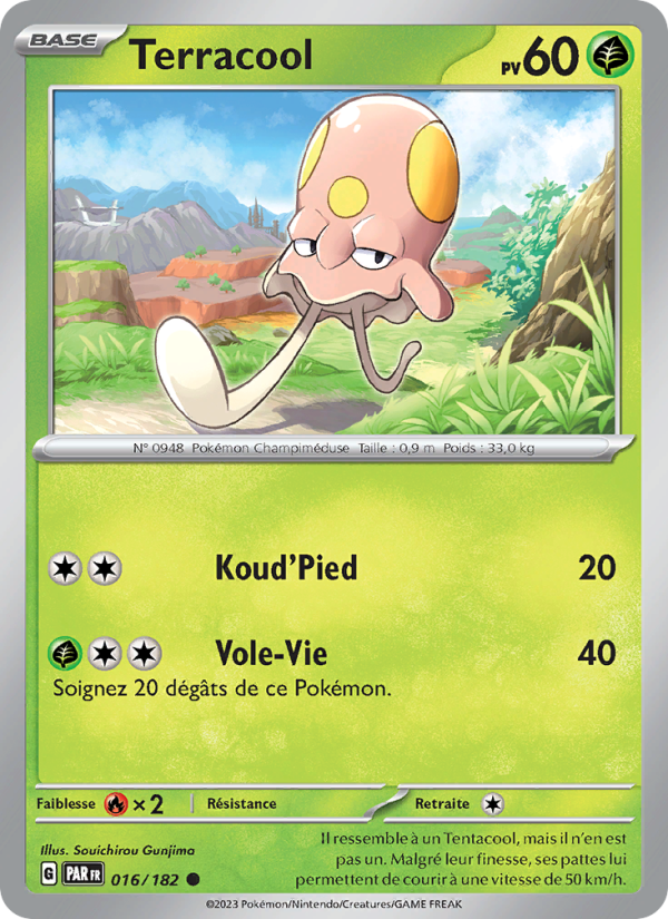 Terracool 016 — Paradox Rift (French Pokémon TCG card)