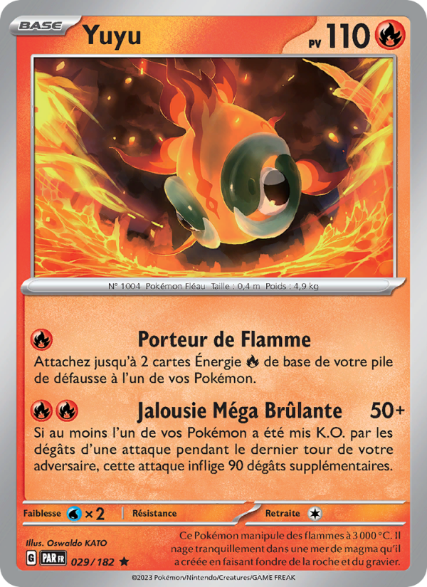 Yuyu 029 — Paradox Rift (French Pokémon TCG card)
