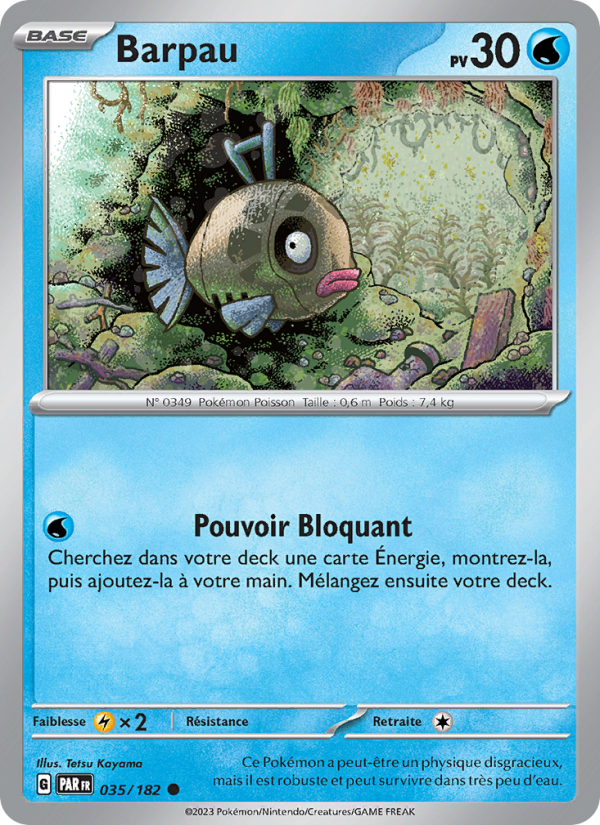 Barpau 035 — Paradox Rift (French Pokémon TCG card)