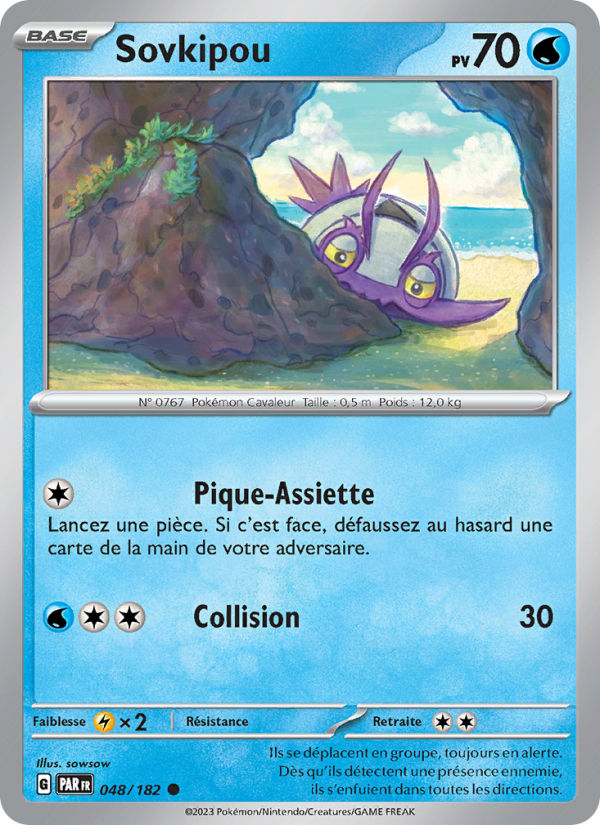 Sovkipou 048 — Paradox Rift (French Pokémon TCG card)
