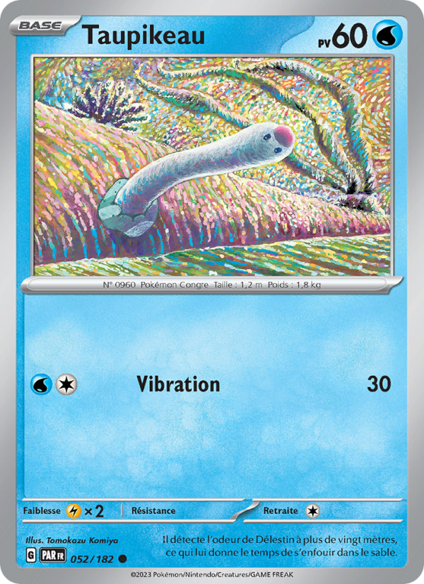 Taupikeau 052 — Paradox Rift (French Pokémon TCG card)