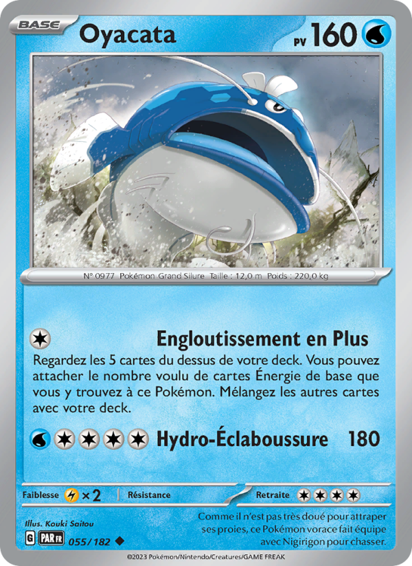 Oyacata 055 — Paradox Rift (French Pokémon TCG card)