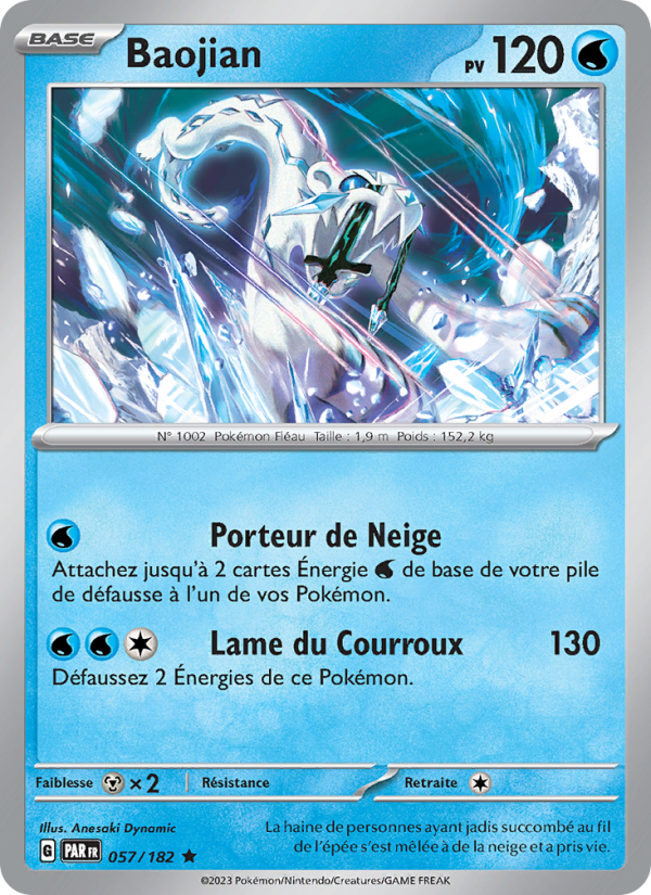 Baojian 057 — Paradox Rift (French Pokémon TCG card)