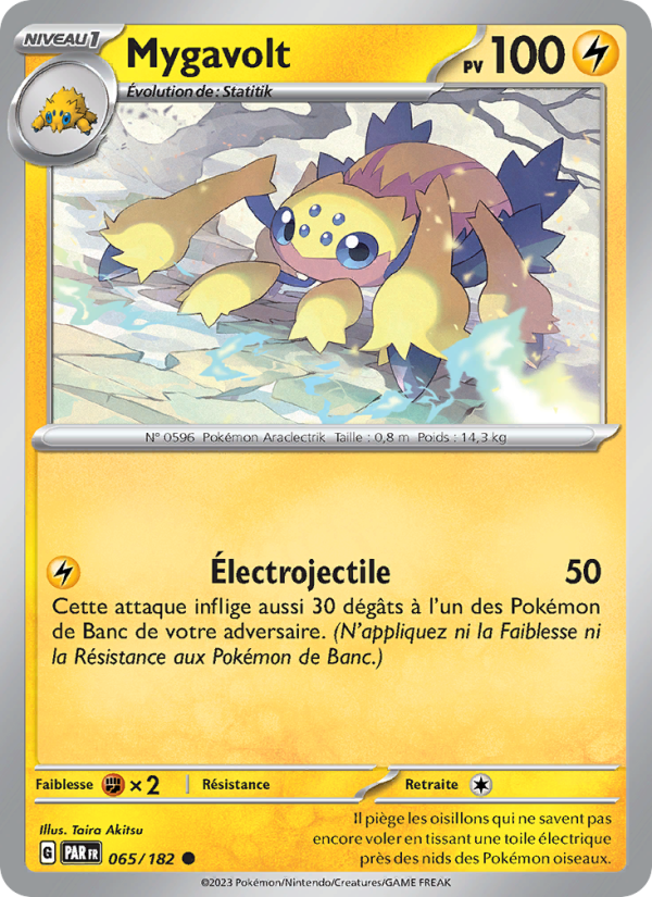 Mygavolt 065 — Paradox Rift (French Pokémon TCG card)