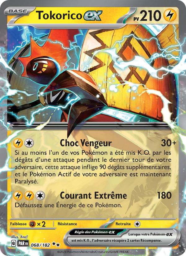 Tokorico-ex 068 — Paradox Rift (French Pokémon TCG card)