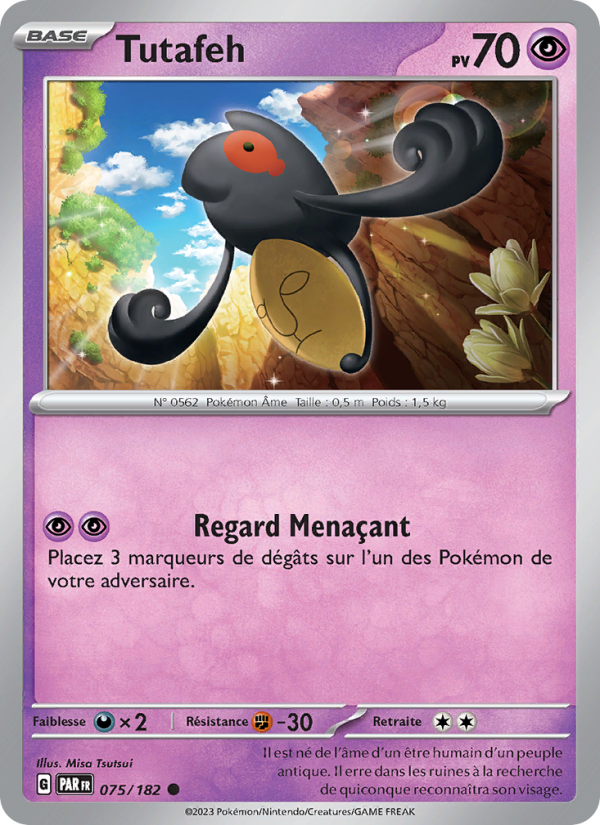 Tutafeh 075 — Paradox Rift (French Pokémon TCG card)