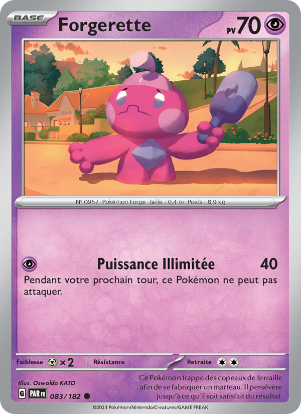 Forgerette 083 — Paradox Rift (French Pokémon TCG card)