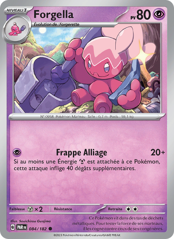 Forgella 084 — Paradox Rift (French Pokémon TCG card)