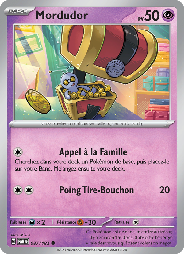 Mordudor 087 — Paradox Rift (French Pokémon TCG card)