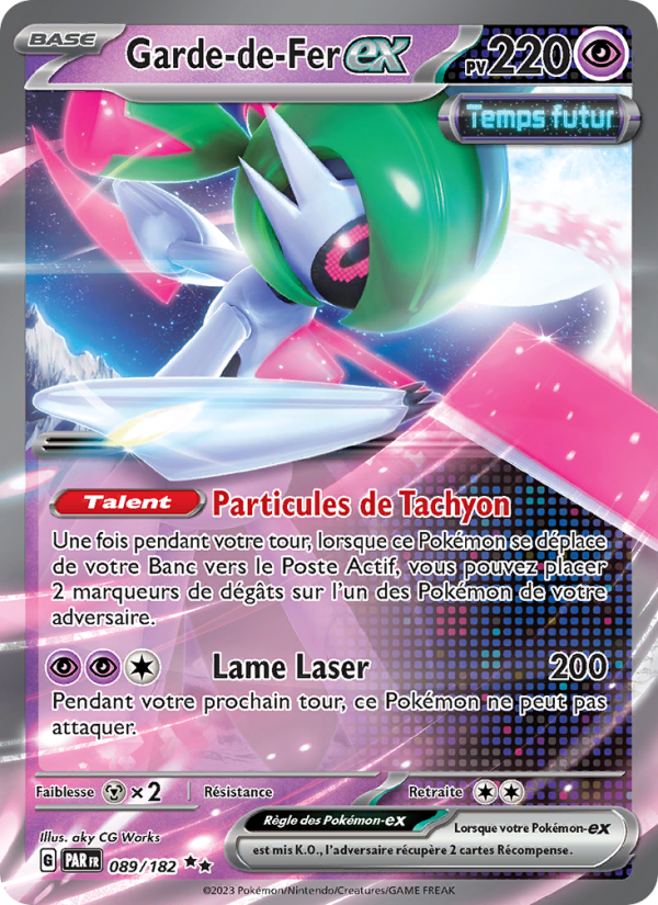Garde-de-Fer-ex 089 — Paradox Rift (French Pokémon TCG card)