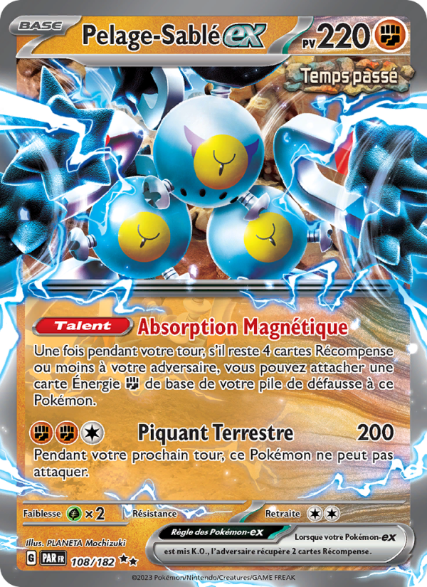Pelage-Sablé-ex 108 — Paradox Rift (French Pokémon TCG card)