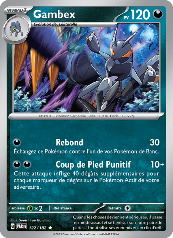 Gambex 122 — Paradox Rift (French Pokémon TCG card)