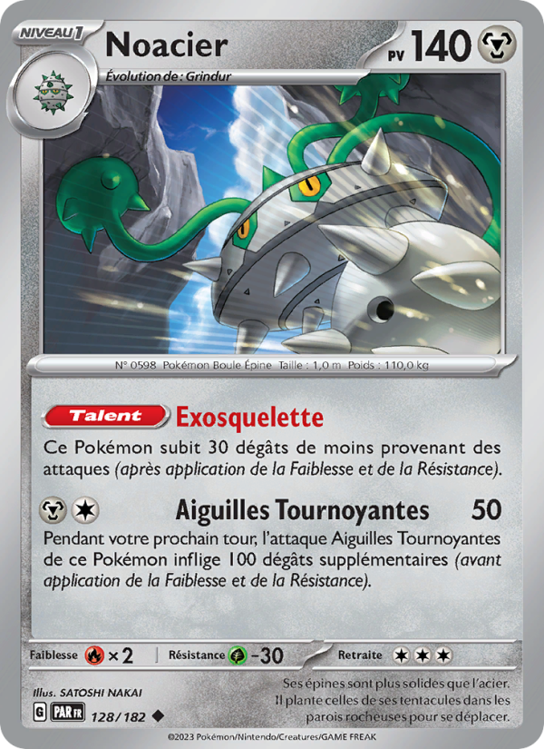 Noacier 128 — Paradox Rift (French Pokémon TCG card)