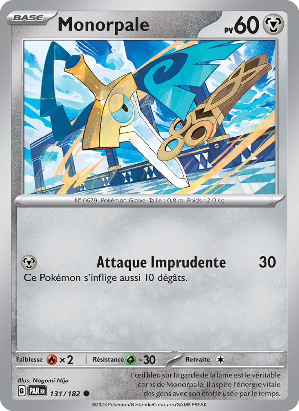 Monorpale 131 — Paradox Rift (French Pokémon TCG card)