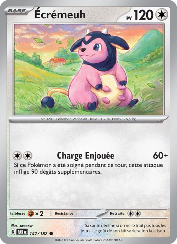 Écrémeuh 147 — Paradox Rift (French Pokémon TCG card)