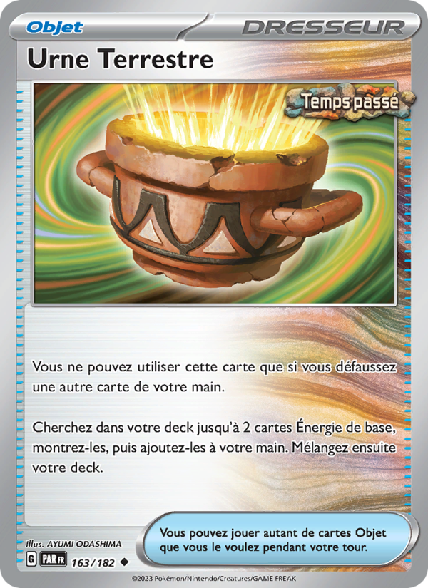 Urne Terrestre 163 — Paradox Rift (French Pokémon TCG card)