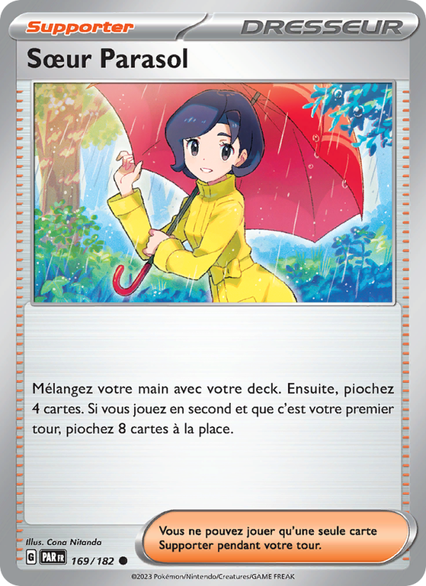 Sœur Parasol 169 — Paradox Rift (French Pokémon TCG card)