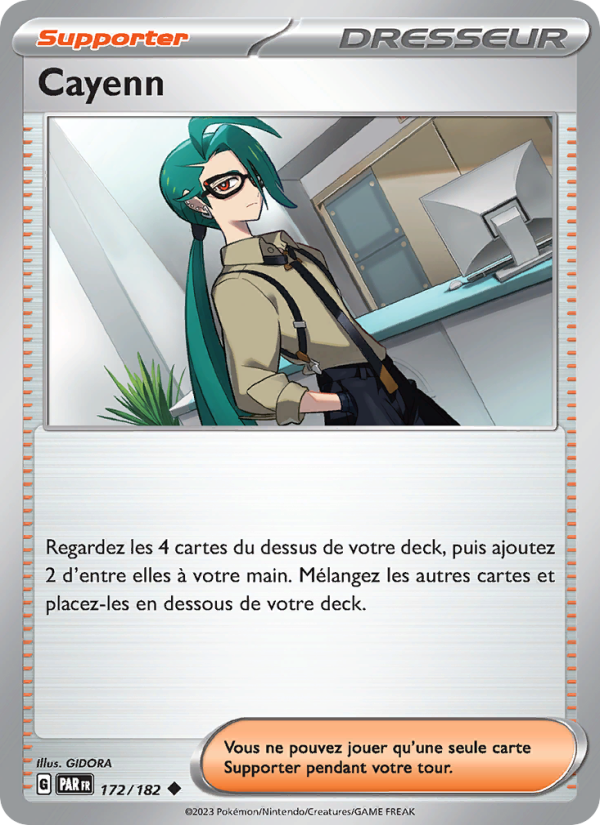 Cayenn 172 — Paradox Rift (French Pokémon TCG card)