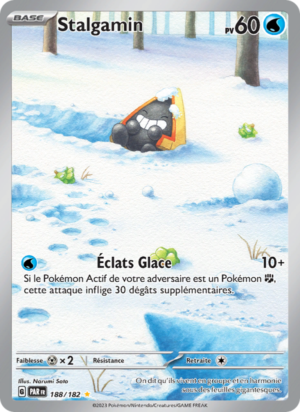 Stalgamin 188 — Paradox Rift (French Pokémon TCG card)