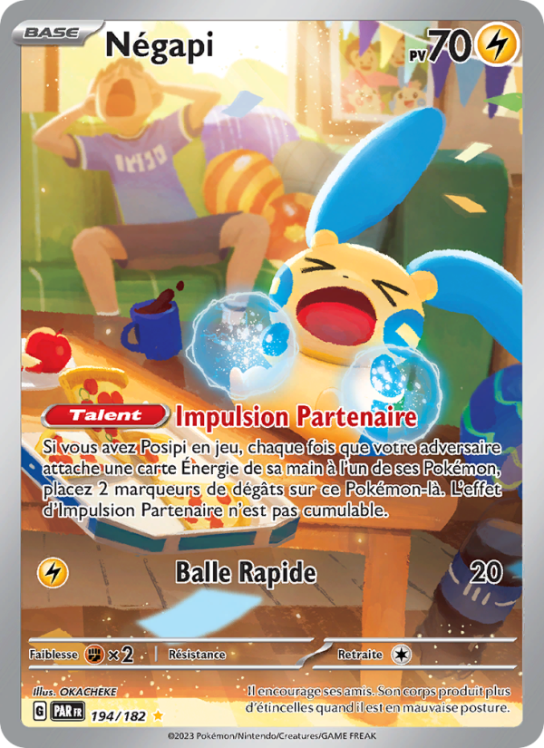 Négapi 194 — Paradox Rift (French Pokémon TCG card)