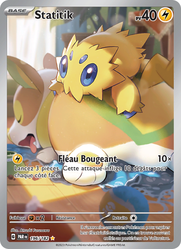 Statitik 196 — Paradox Rift (French Pokémon TCG card)