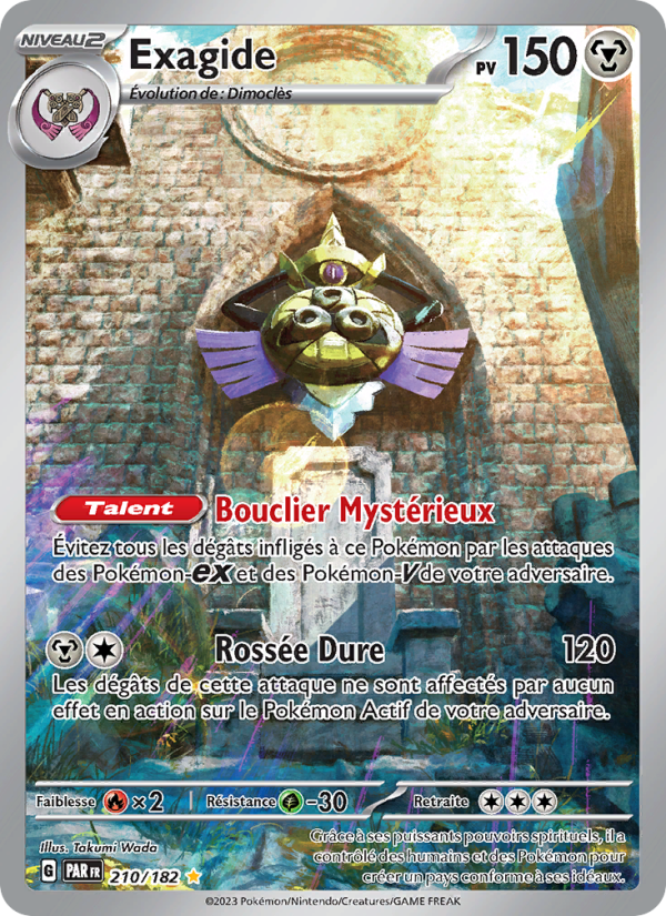 Exagide 210 — Paradox Rift (French Pokémon TCG card)
