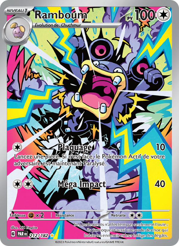 Ramboum 212 — Paradox Rift (French Pokémon TCG card)