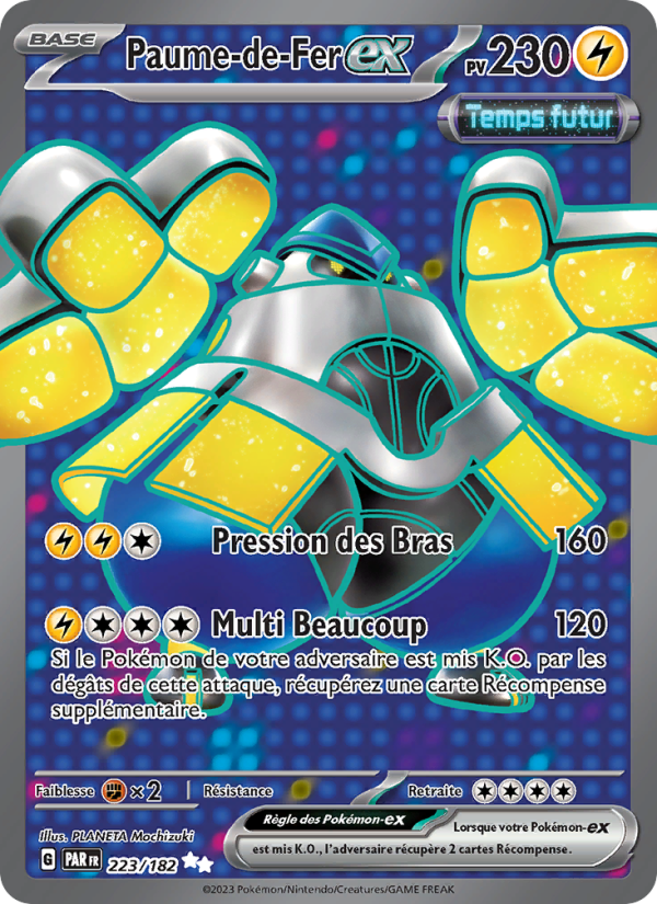 Paume-de-Fer-ex 223 — Paradox Rift (French Pokémon TCG card)
