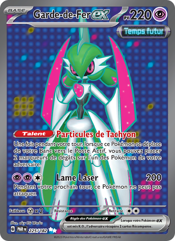 Garde-de-Fer-ex 225 — Paradox Rift (French Pokémon TCG card)