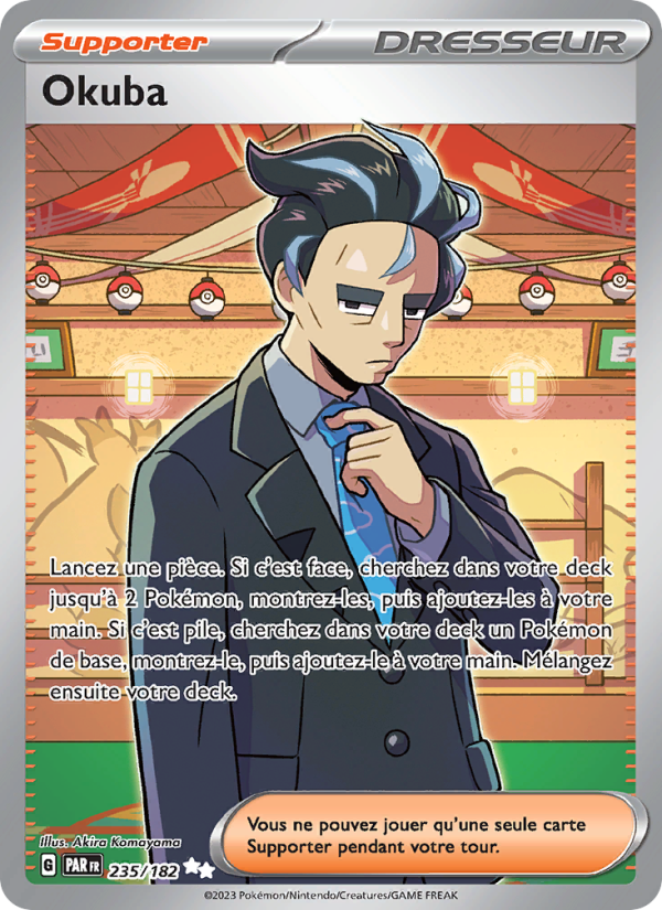 Okuba 235 — Paradox Rift (French Pokémon TCG card)