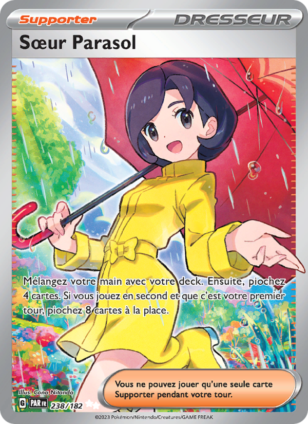 Sœur Parasol 238 — Paradox Rift (French Pokémon TCG card)