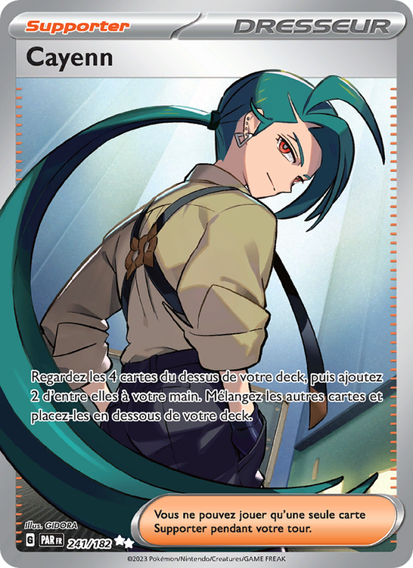 Cayenn 241 — Paradox Rift (French Pokémon TCG card)