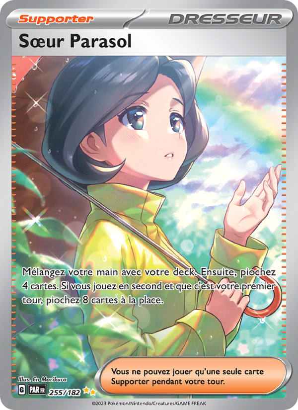 Sœur Parasol 255 — Paradox Rift (French Pokémon TCG card)