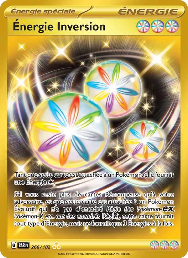 Énergie Inversion 266 — Paradox Rift (French Pokémon TCG card)