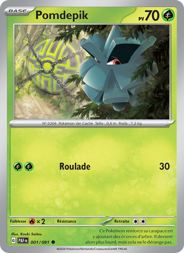 Pomdepik 001 — Paldeas Schicksale (French Pokémon TCG card)