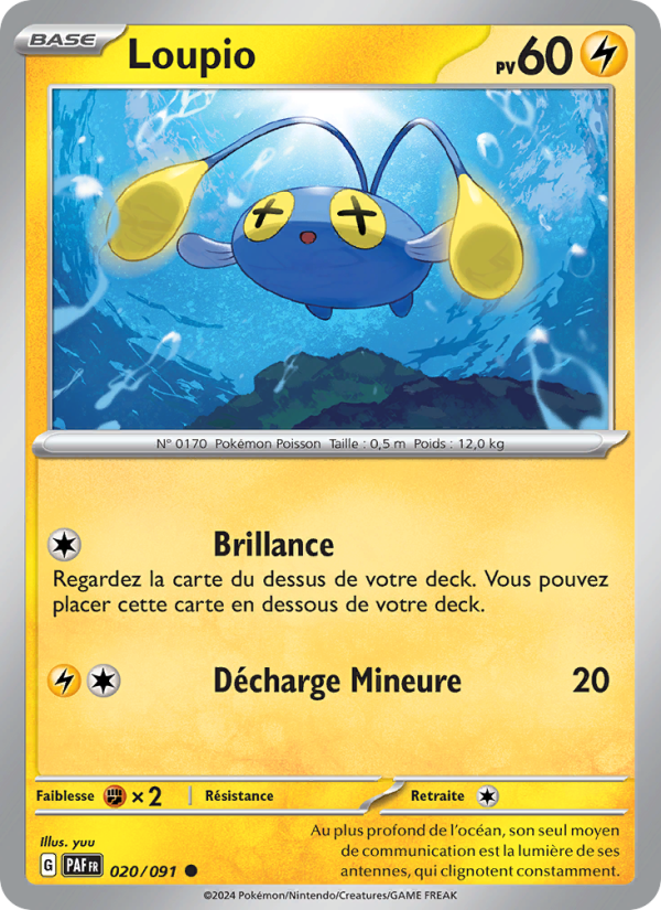 Loupio 020 — Paldeas Schicksale (French Pokémon TCG card)
