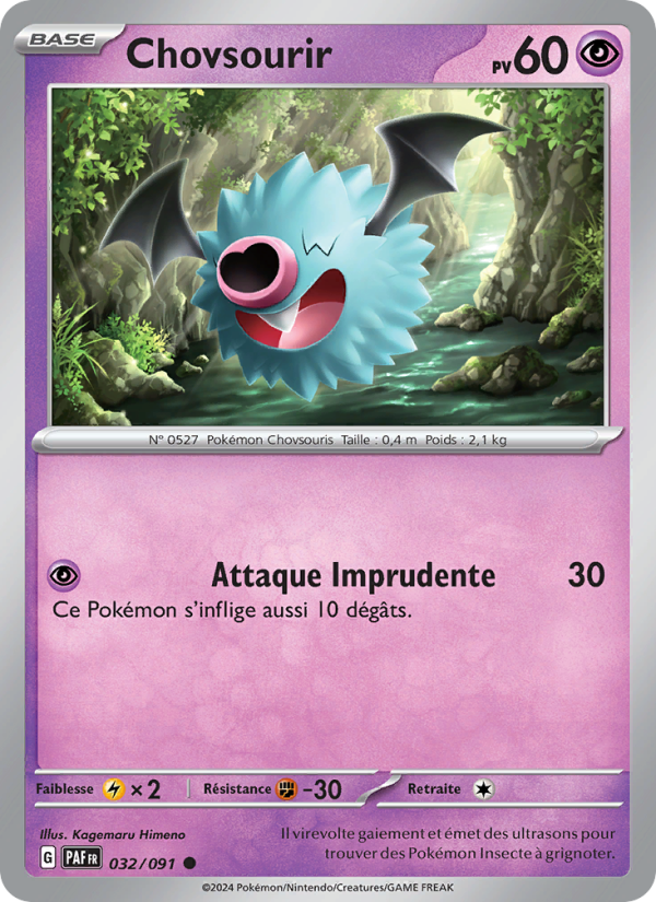 Chovsourir 032 — Paldeas Schicksale (French Pokémon TCG card)