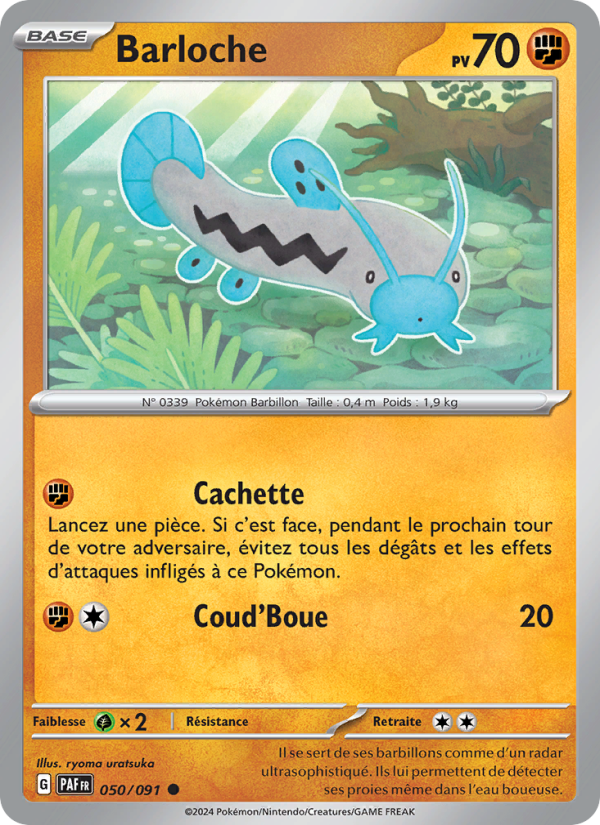 Barloche 050 — Paldeas Schicksale (French Pokémon TCG card)