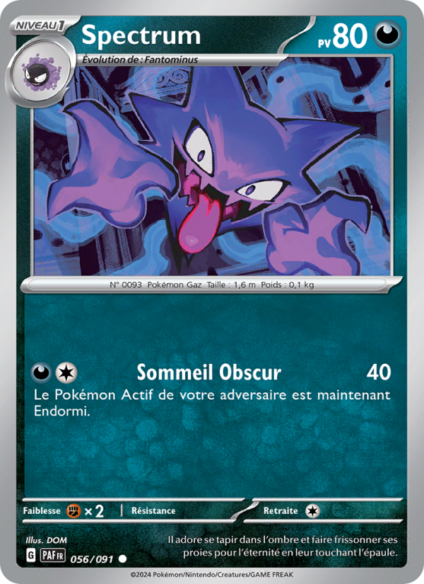 Spectrum 056 — Paldeas Schicksale (French Pokémon TCG card)