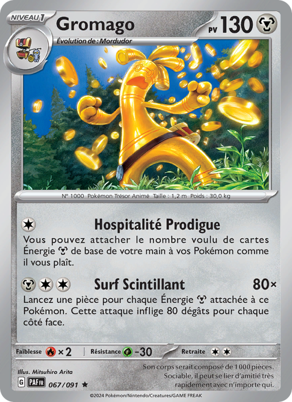 Gromago 067 — Paldeas Schicksale (French Pokémon TCG card)