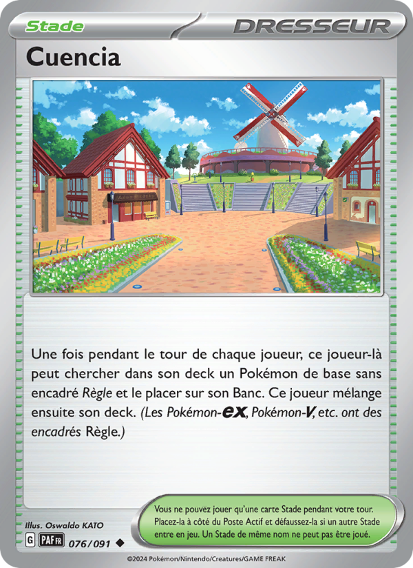 Cuencia 076 — Paldeas Schicksale (French Pokémon TCG card)