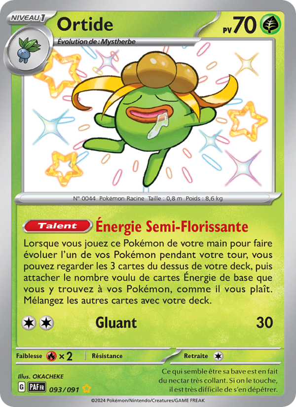 Ortide 093 — Paldeas Schicksale (French Pokémon TCG card)