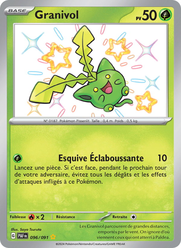 Granivol 096 — Paldeas Schicksale (French Pokémon TCG card)